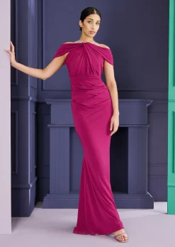 Abendkleid Morelle1