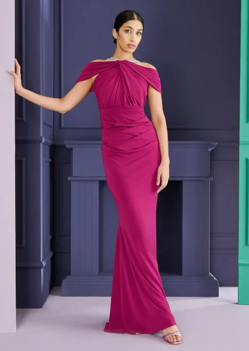 Abendkleid Morelle1