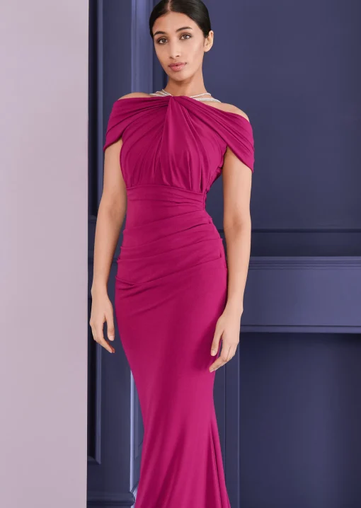 Abendkleid Morelle1