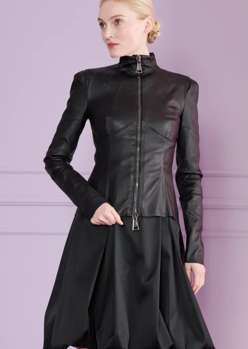 Lederjacke Fusion1