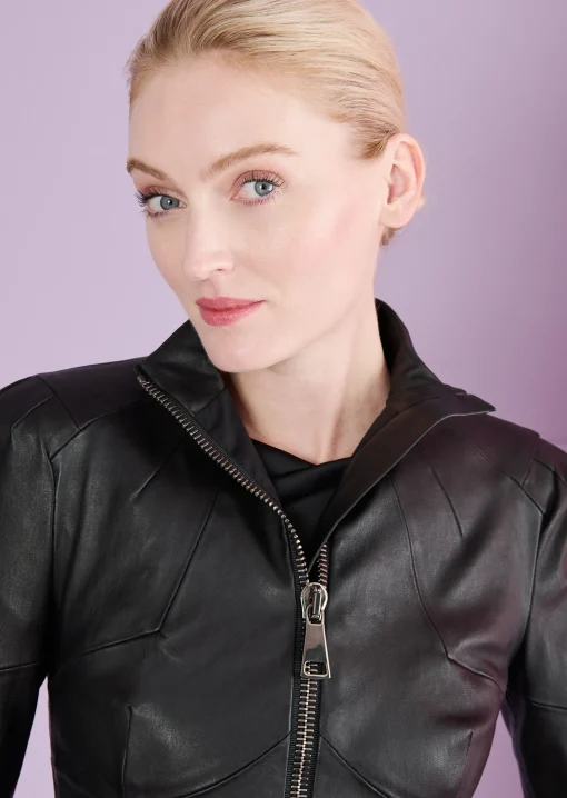 Lederjacke Fusion1