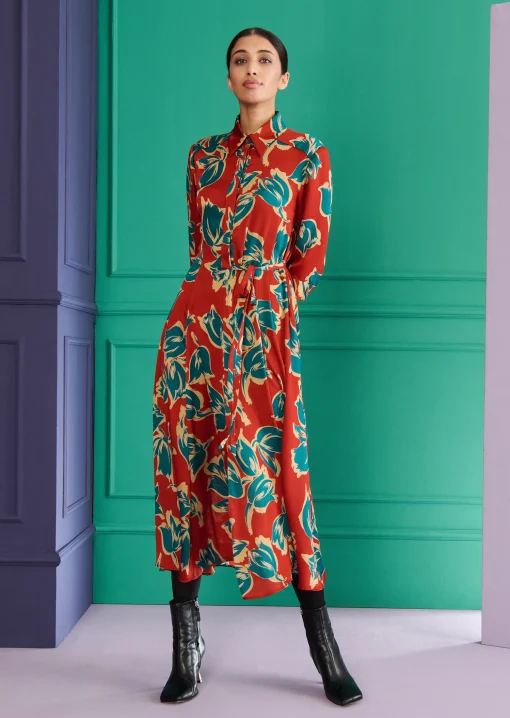 Midikleid Logout1