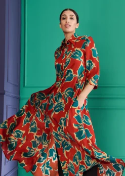 Midikleid Logout1