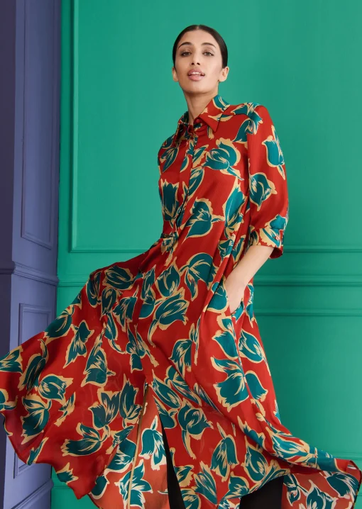 Midikleid Logout1
